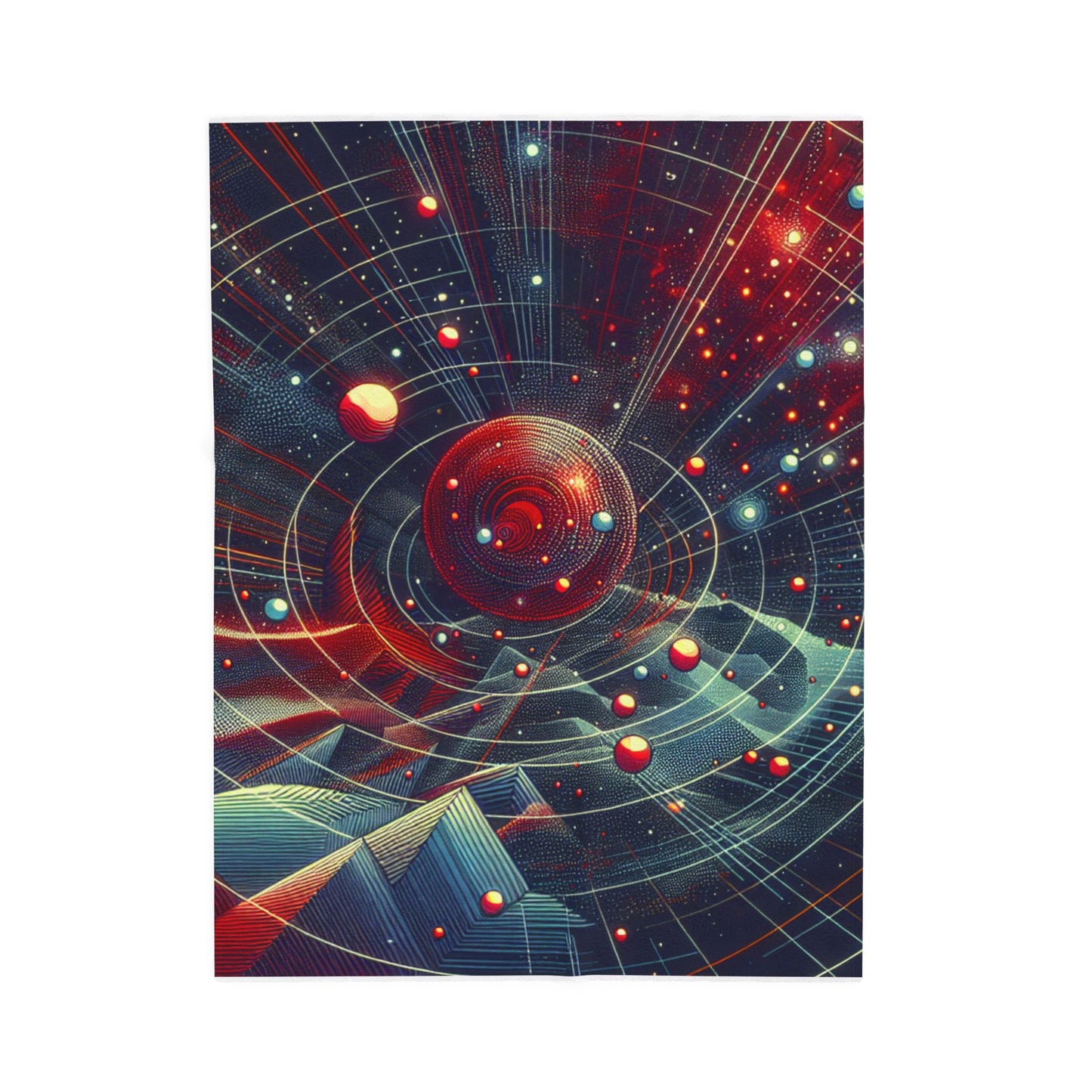 Galactic Odyssey - Plush Blanket