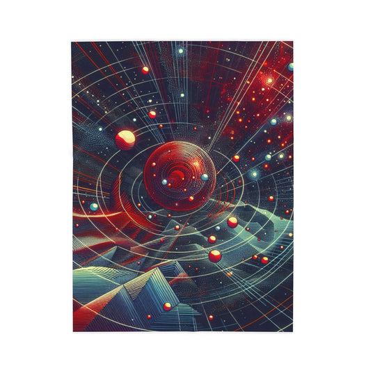 Galactic Odyssey - Plush Blanket