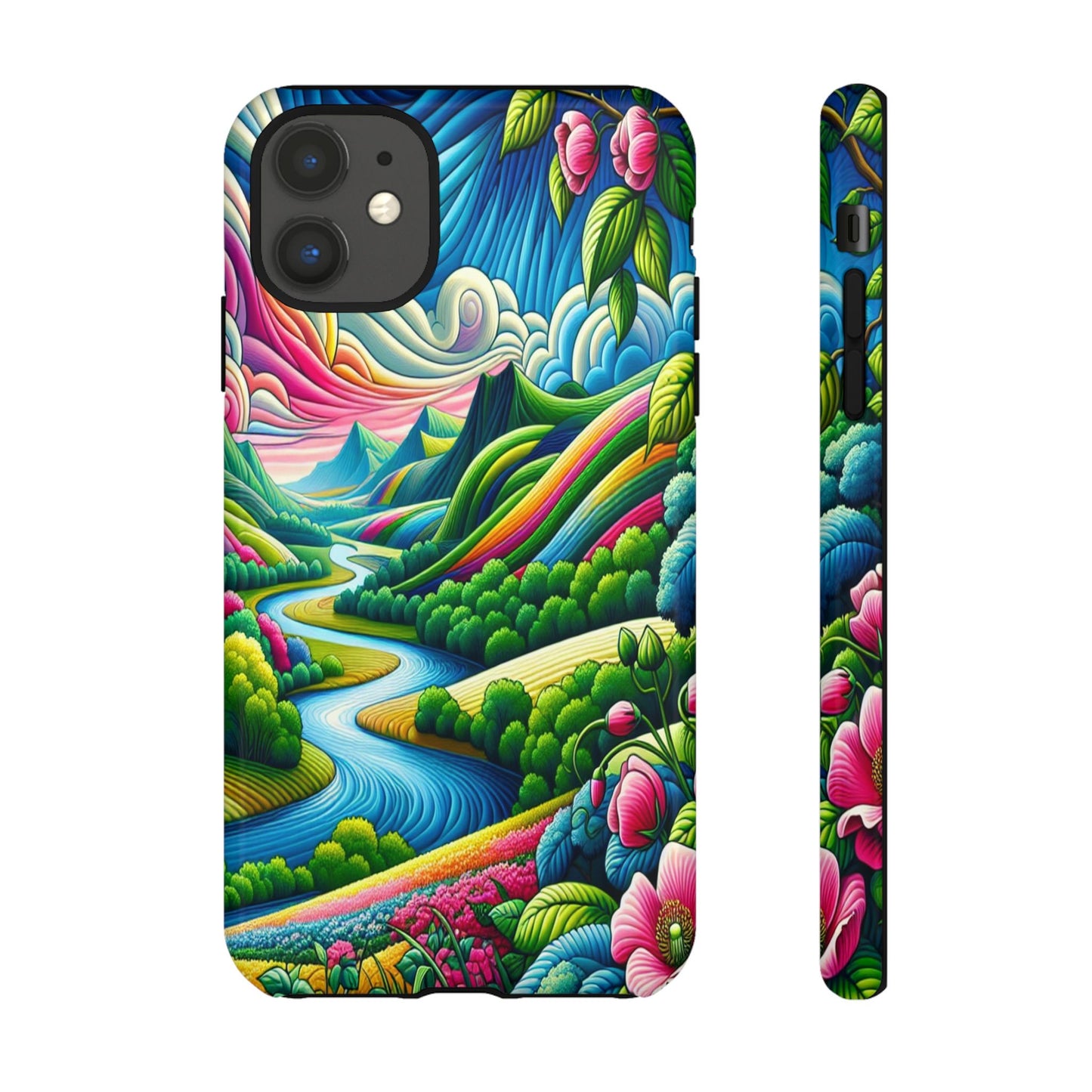 Colorful Landscape Fantasy - Phone Case