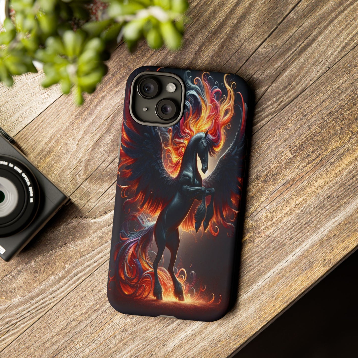 Custom ProtectiveWings of Fire and GraceIphone Case Compatible With Iphone 16 15 14 - Phone Cover