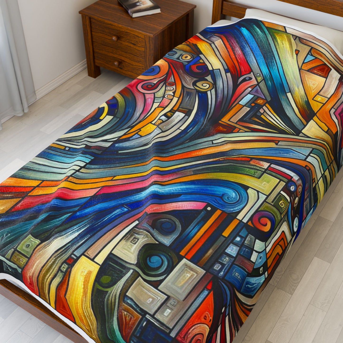 Patterns of the Spectrum - Plush Blanket