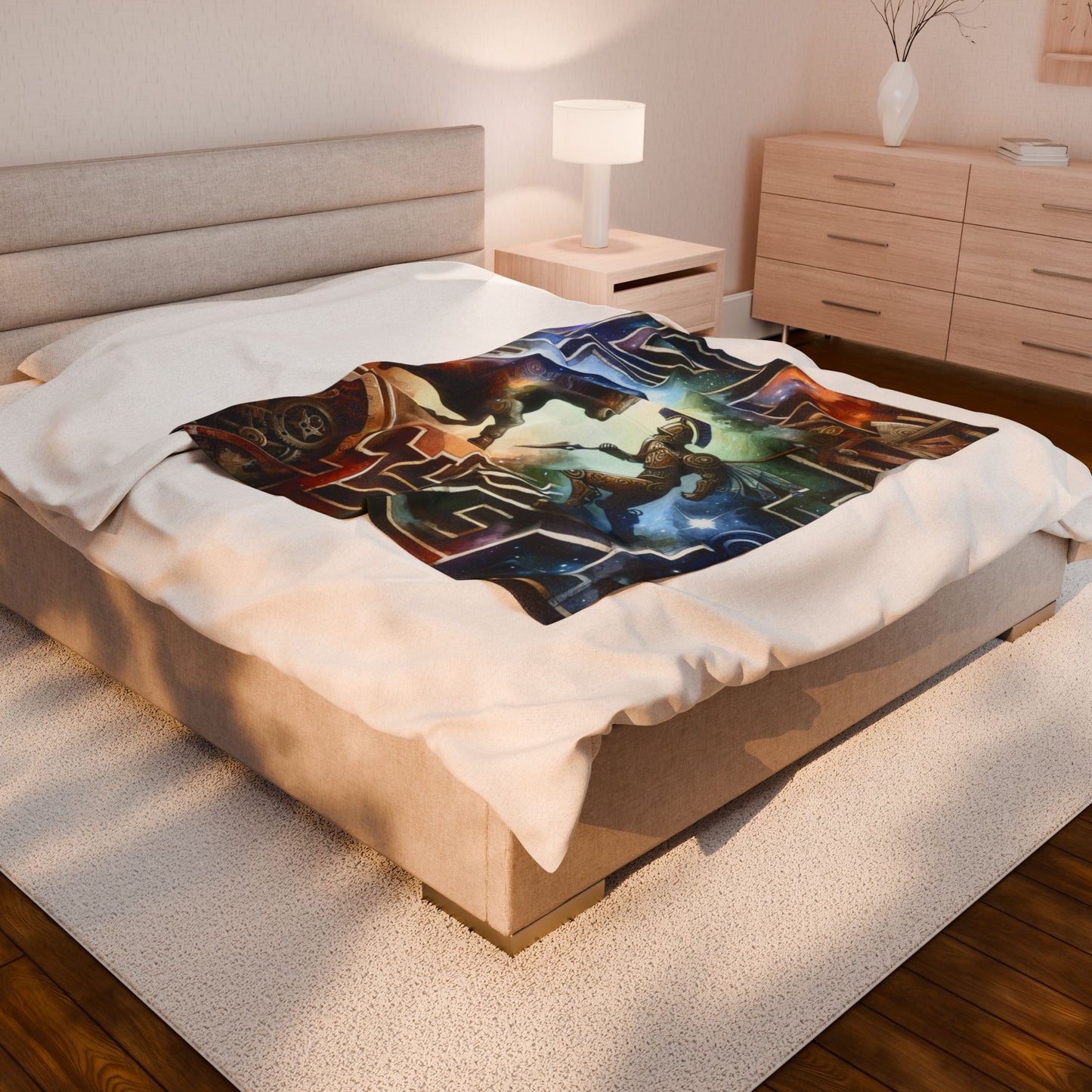 Labyrinth Encounter - Plush Blanket