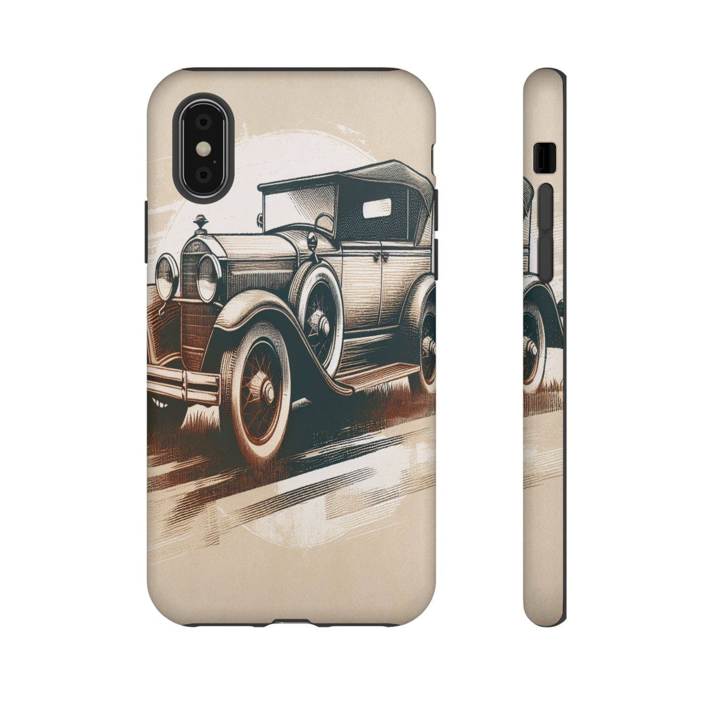 Vintage Wheels in Motion - Phone Case