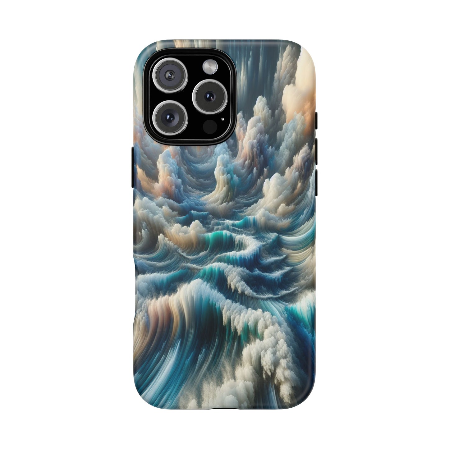Waves of Clouded Light - Phone Case