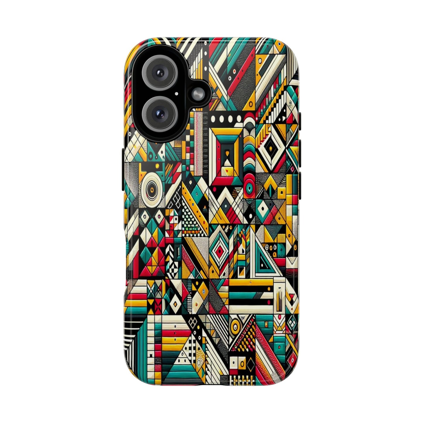 Custom ProtectiveGeometric KaleidoscopeIphone Case Compatible With Iphone 16 15 14 - Phone Cover