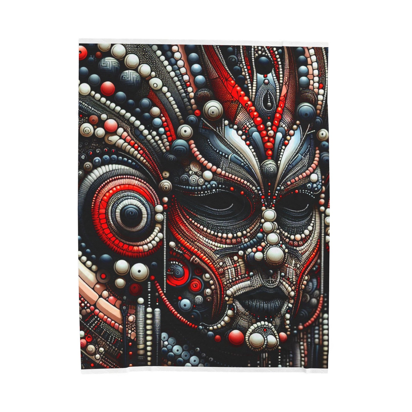 Mosaic of Intricate Dreams - Plush Blanket