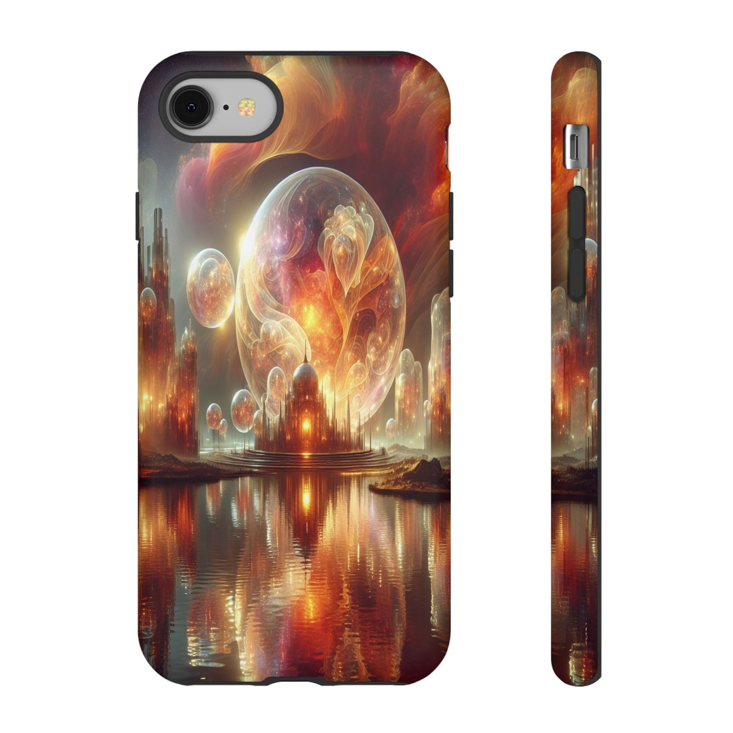Protective Celestial Dreamscape Iphone Case Compatible With Iphone 16 15 14 - Phone Cover