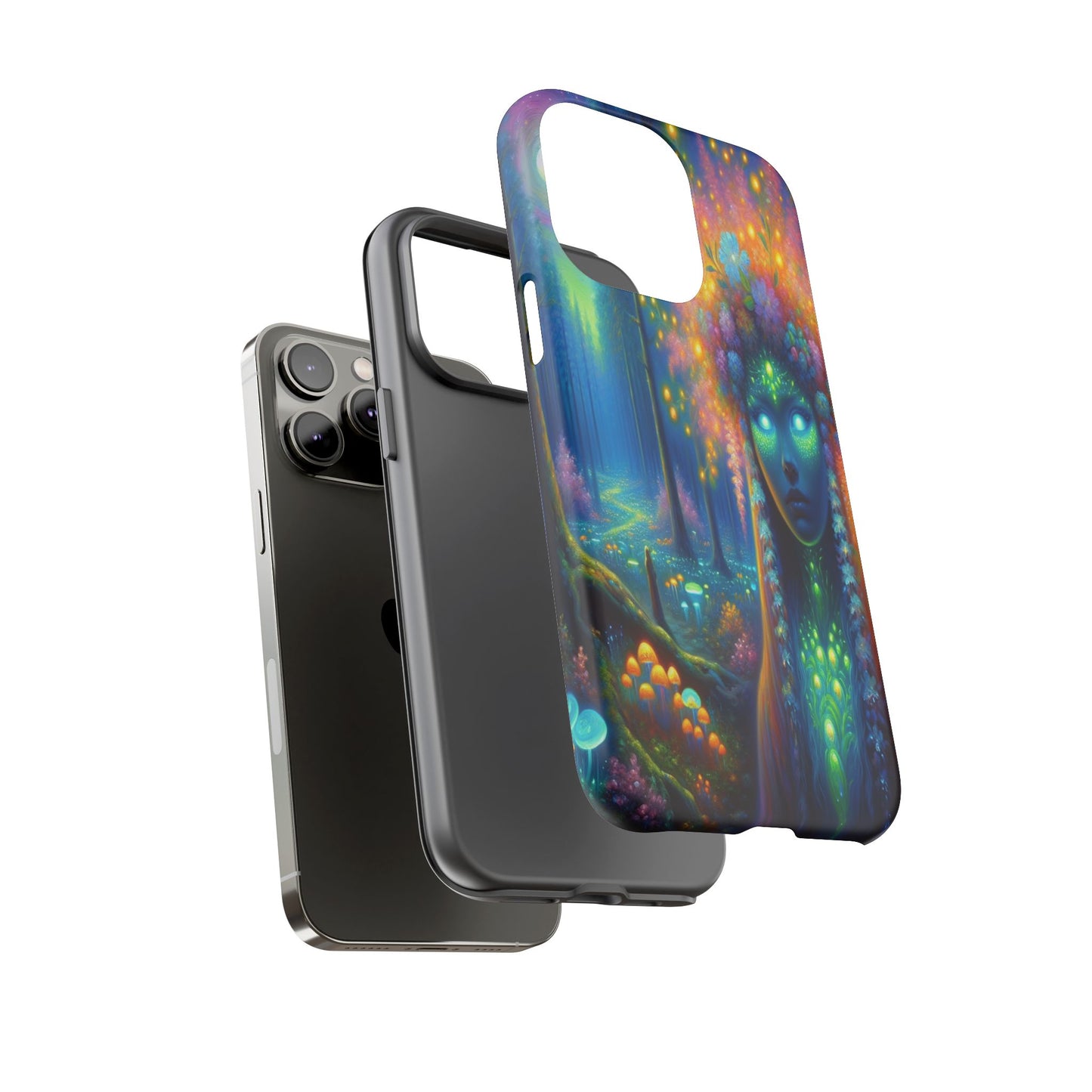 Forest of Mystical Lights - Phone Case