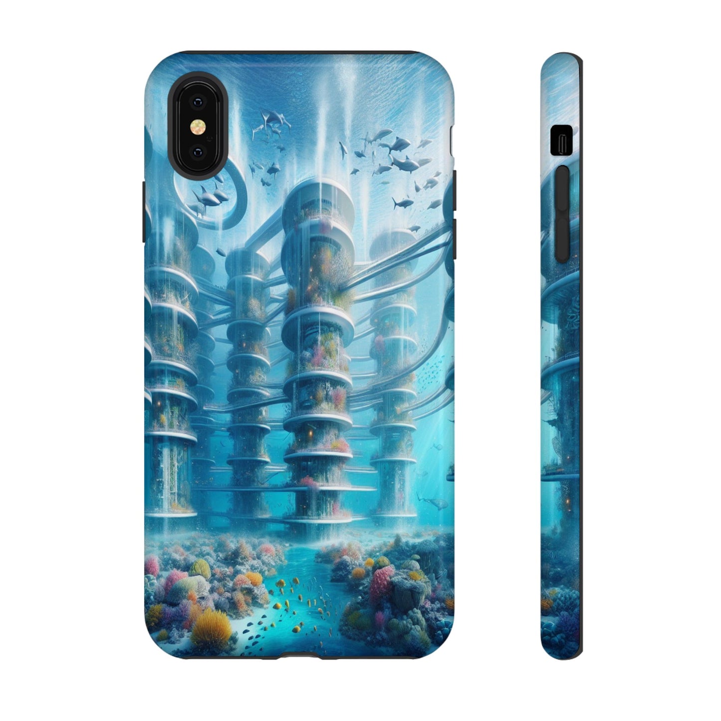 Custom ProtectiveUnderwater Oasis OdysseyIphone Case Compatible With Iphone 16 15 14 - Phone Cover