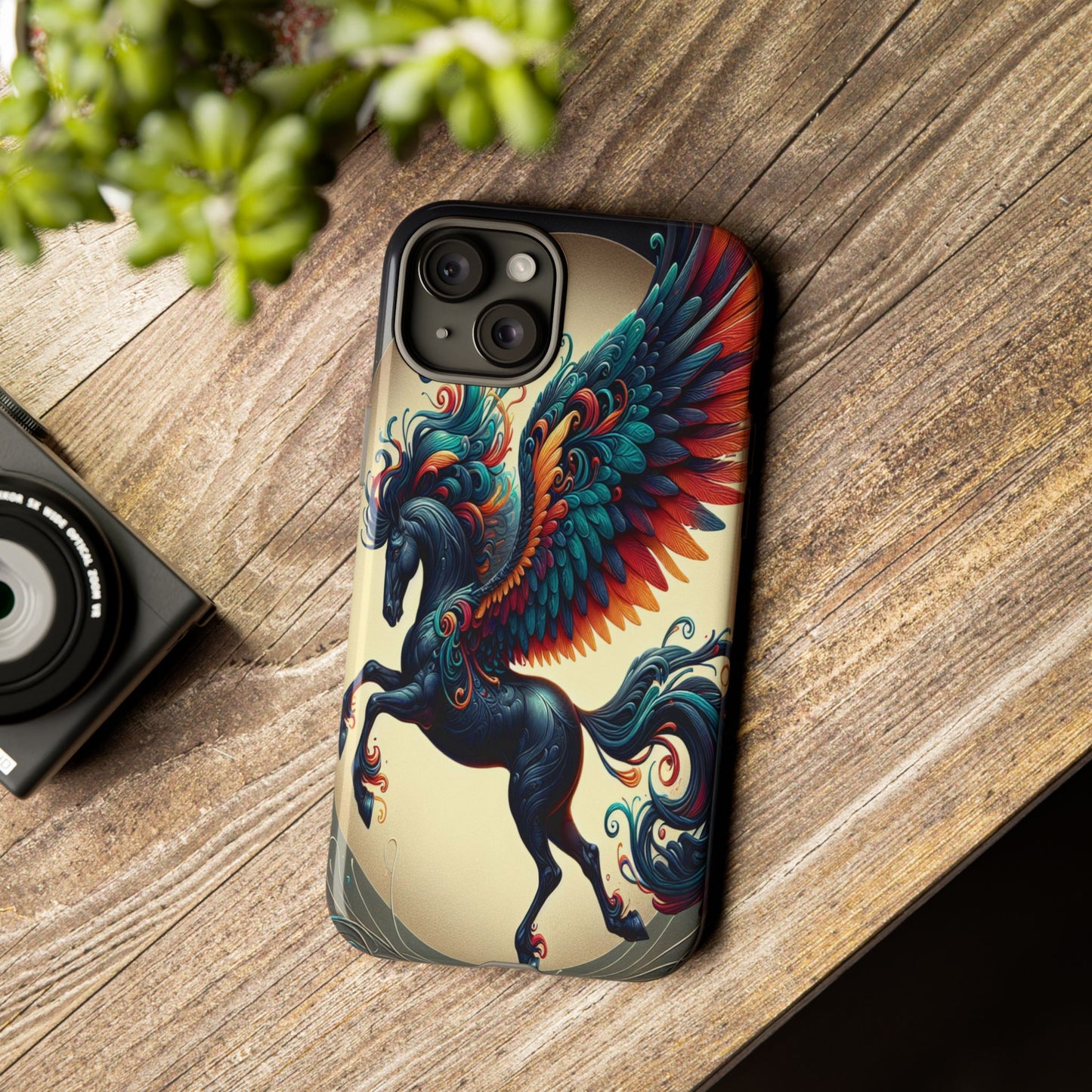 Winged Fantasy in Motion - Phone Case