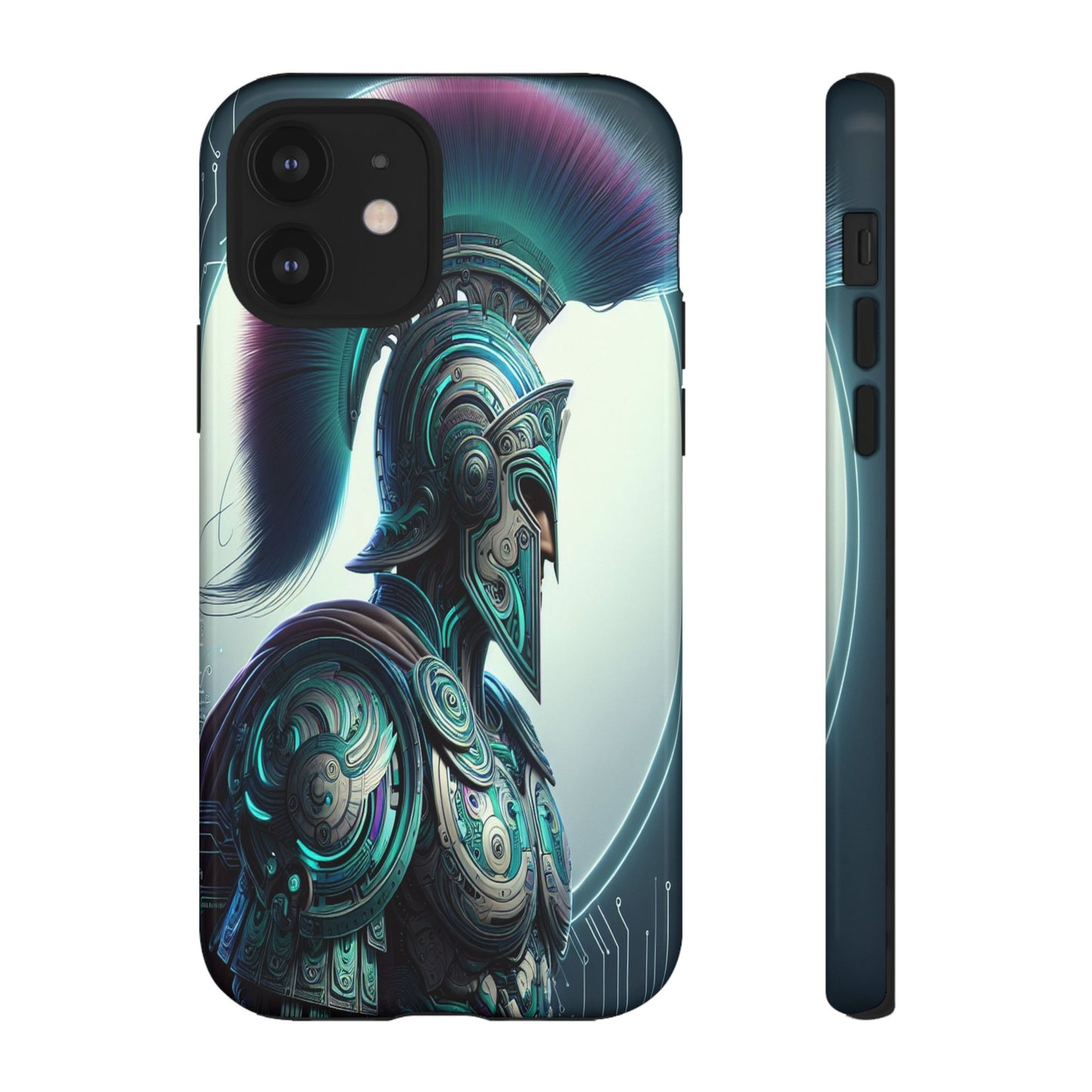 Custom ProtectiveGuardian of the Digital RealmIphone Case Compatible With Iphone 16 15 14 - Phone Cover