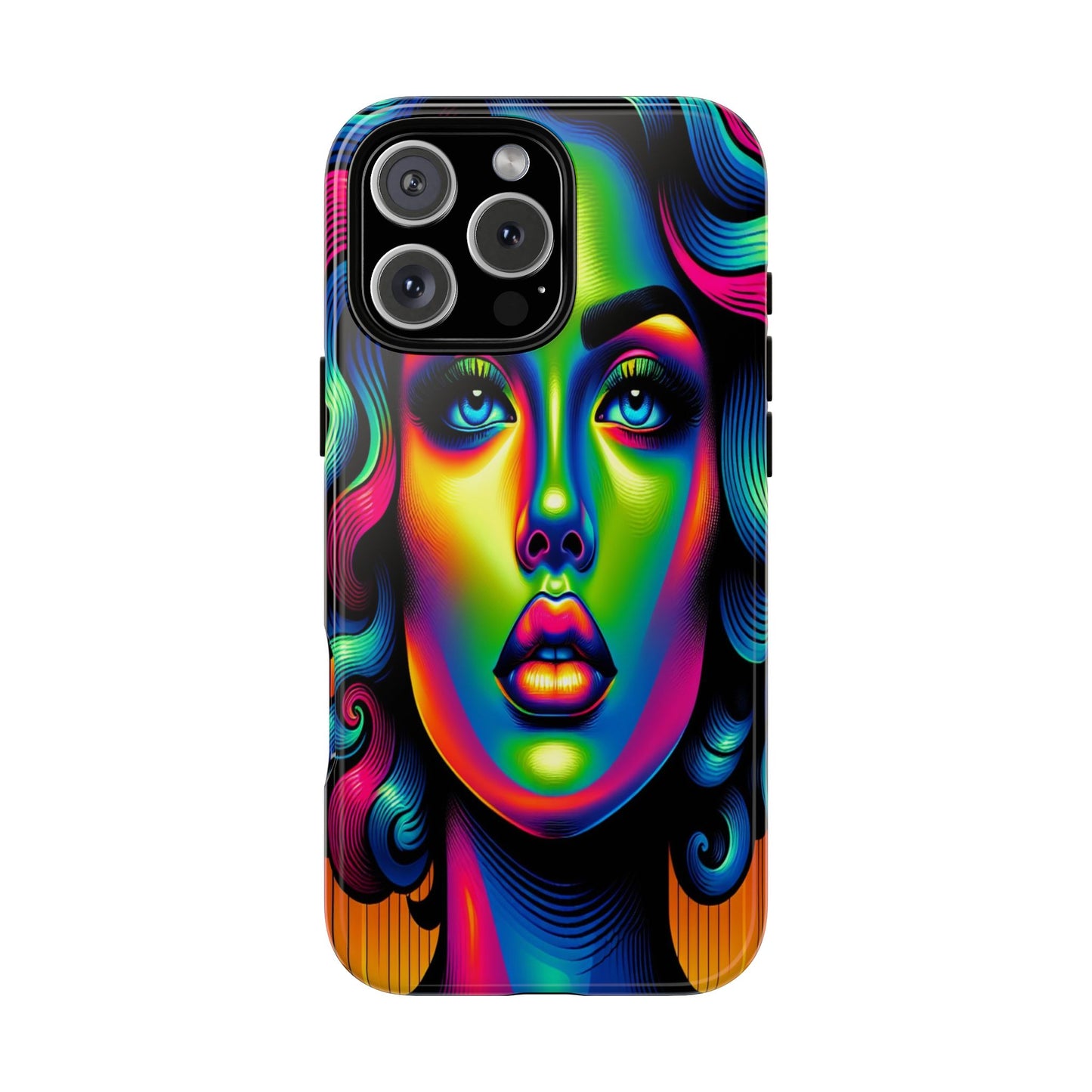 Custom Protective Spectrum Radiance Iphone Case Compatible With Iphone 16 15 14 - Phone Cover