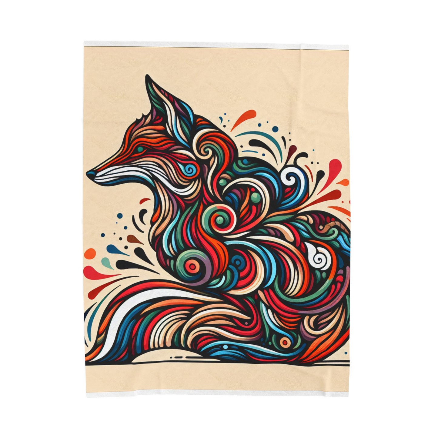 Nature's Whirlwind In Motion - Plush Blanket