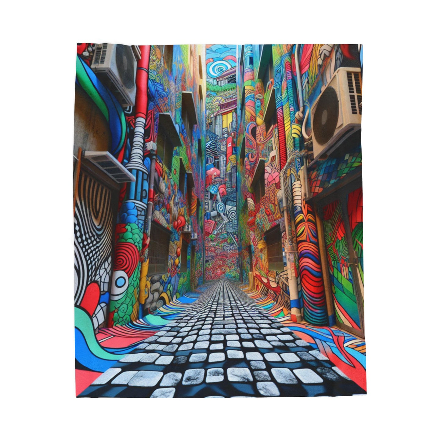 Alley of Creativity - Plush Blanket
