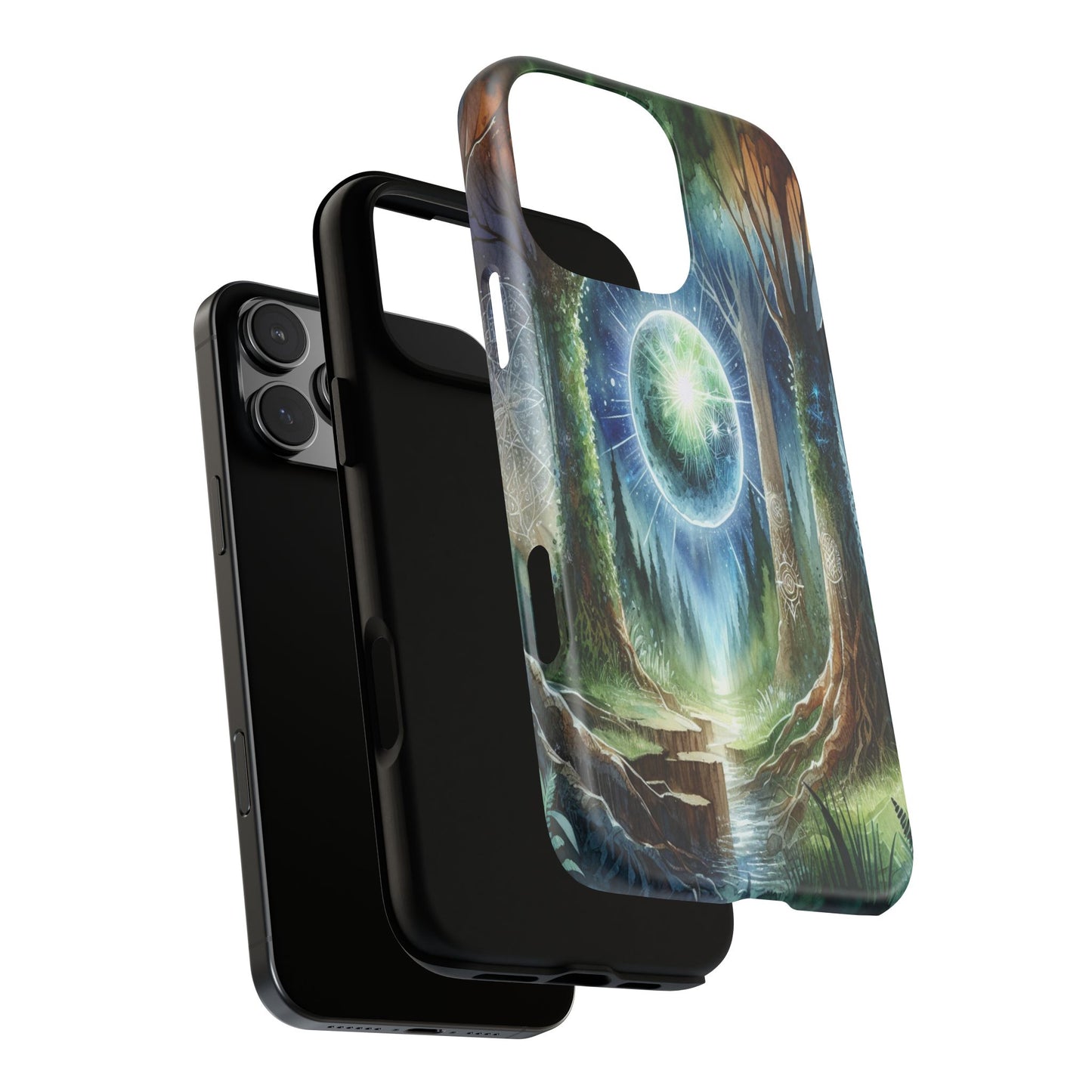 Celestial Forest Vista - Phone Case