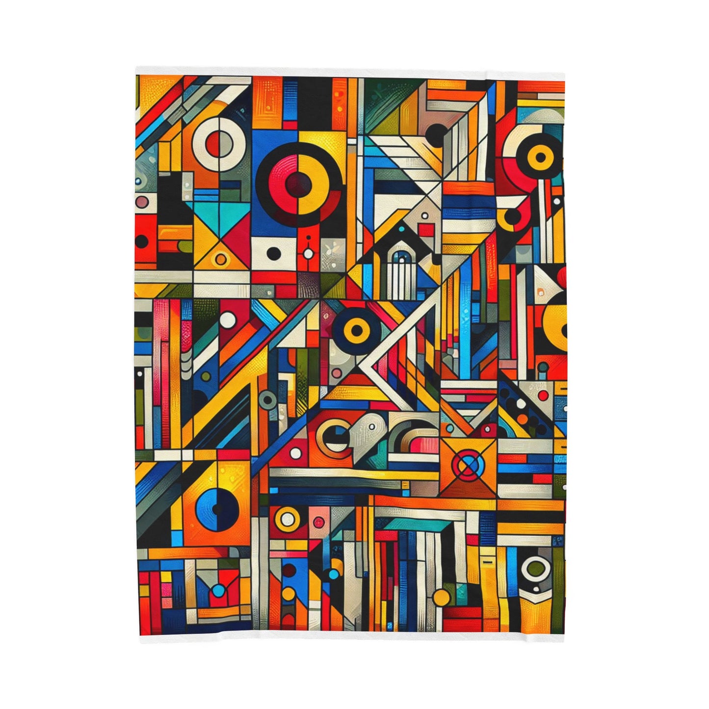 Geometric Wonderland - Plush Blanket