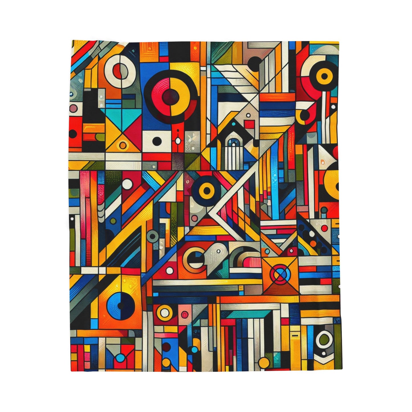 Geometric Wonderland - Plush Blanket