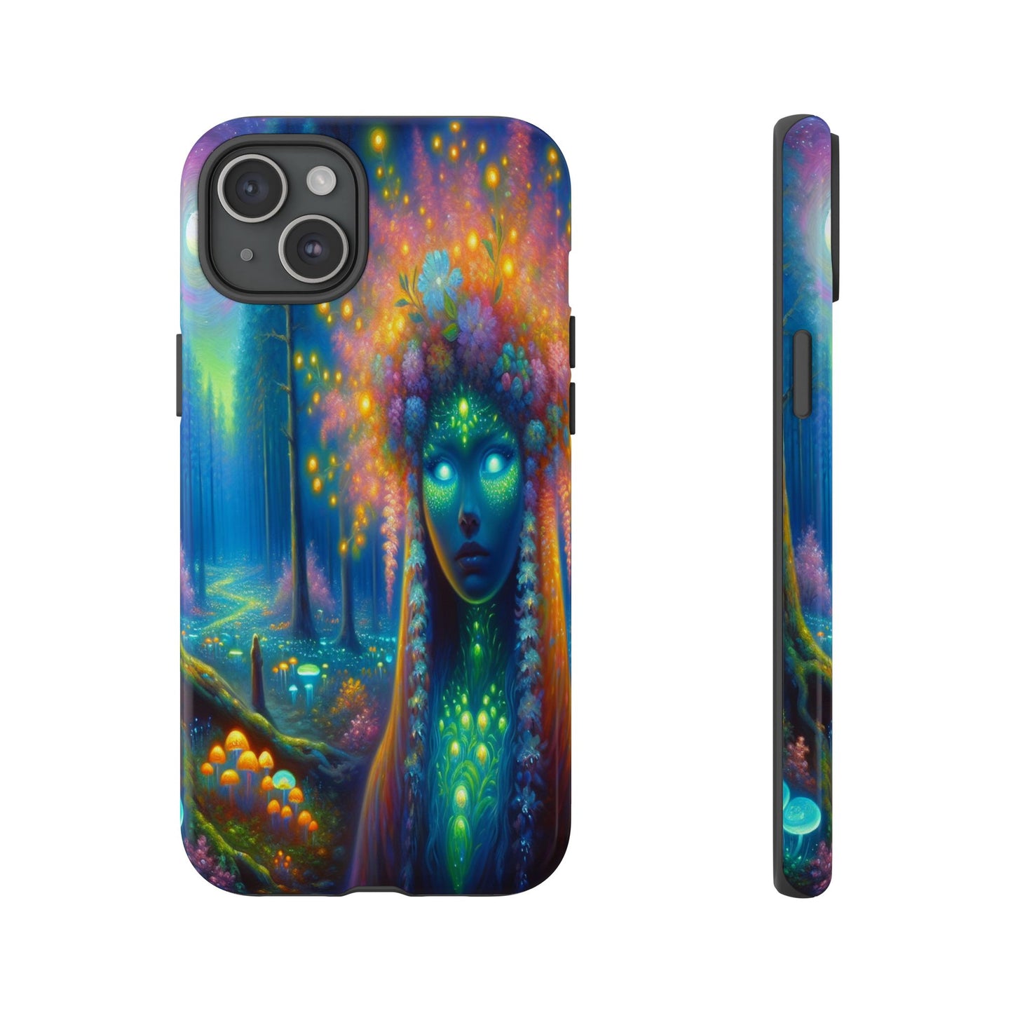 Forest of Mystical Lights - Phone Case