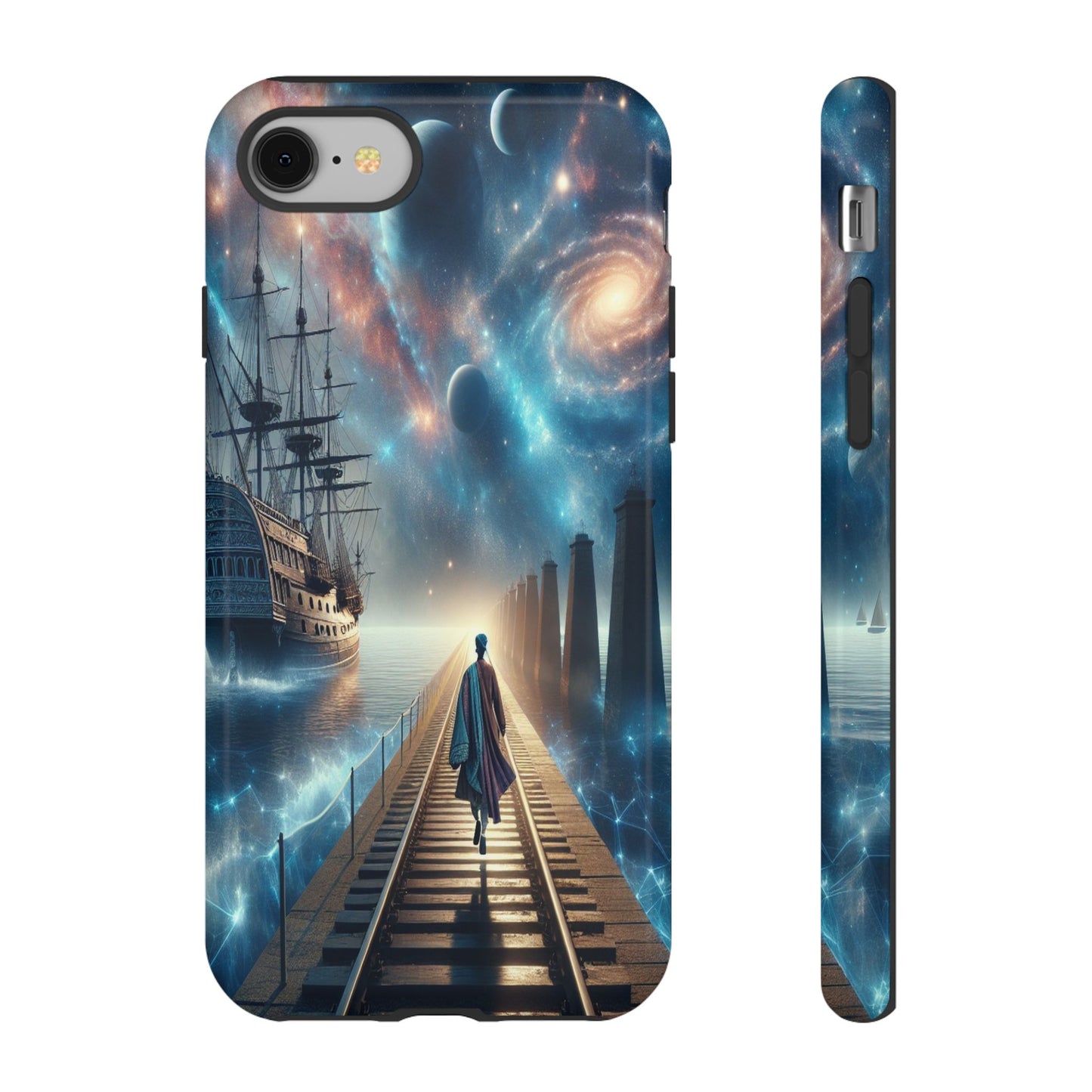 Protective Journey Through the Stars Iphone Case Compatible With Iphone 16 15 14 - Phone Cover