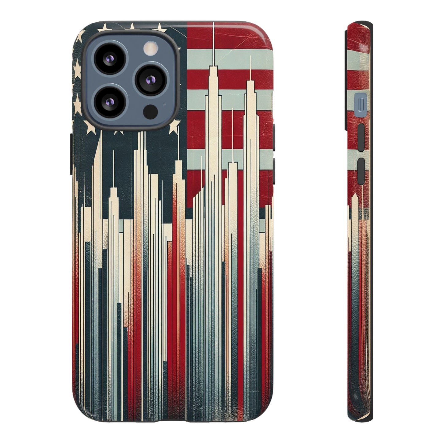 Skyline and Stars Unite - Phone Case