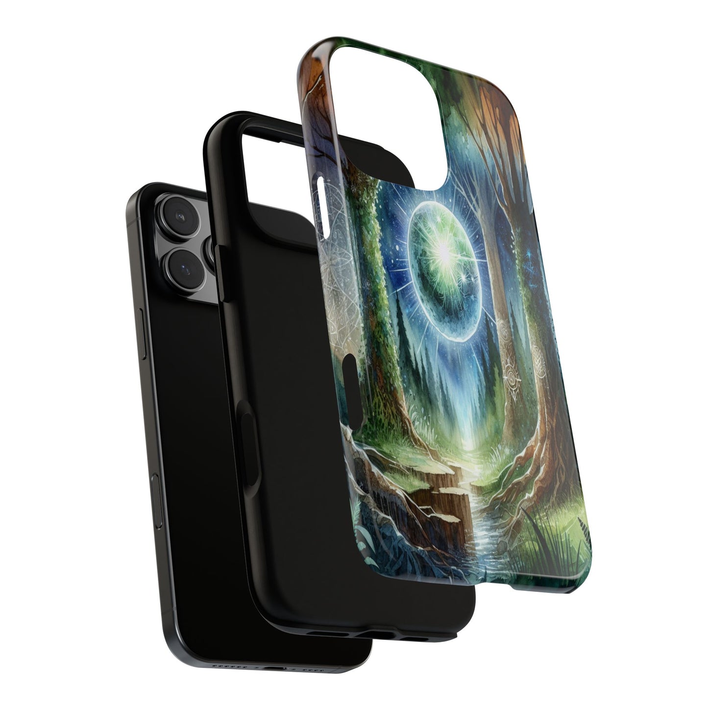Celestial Forest Vista - Phone Case