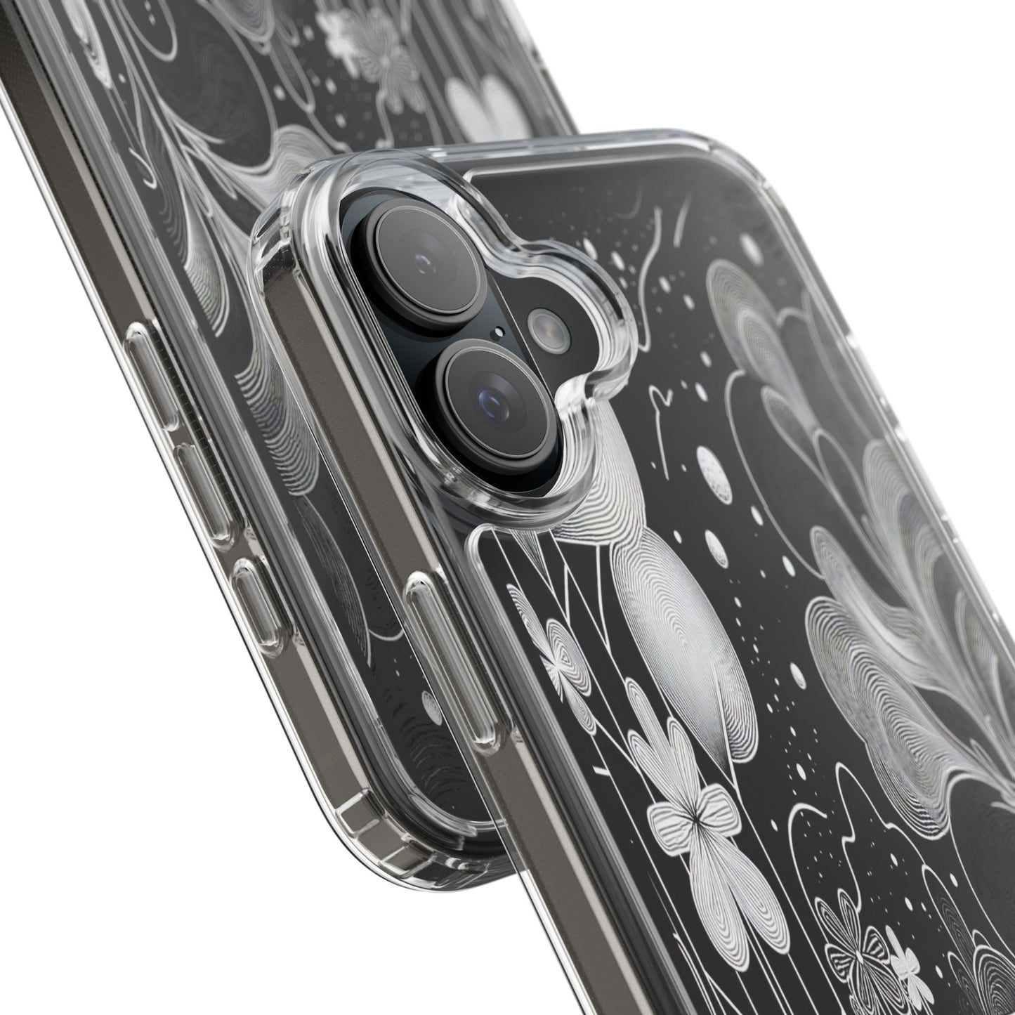 Transparent Pathway to Imagination Iphone Case Compatible With Iphone 16 15 14 - Clear Phone Cover