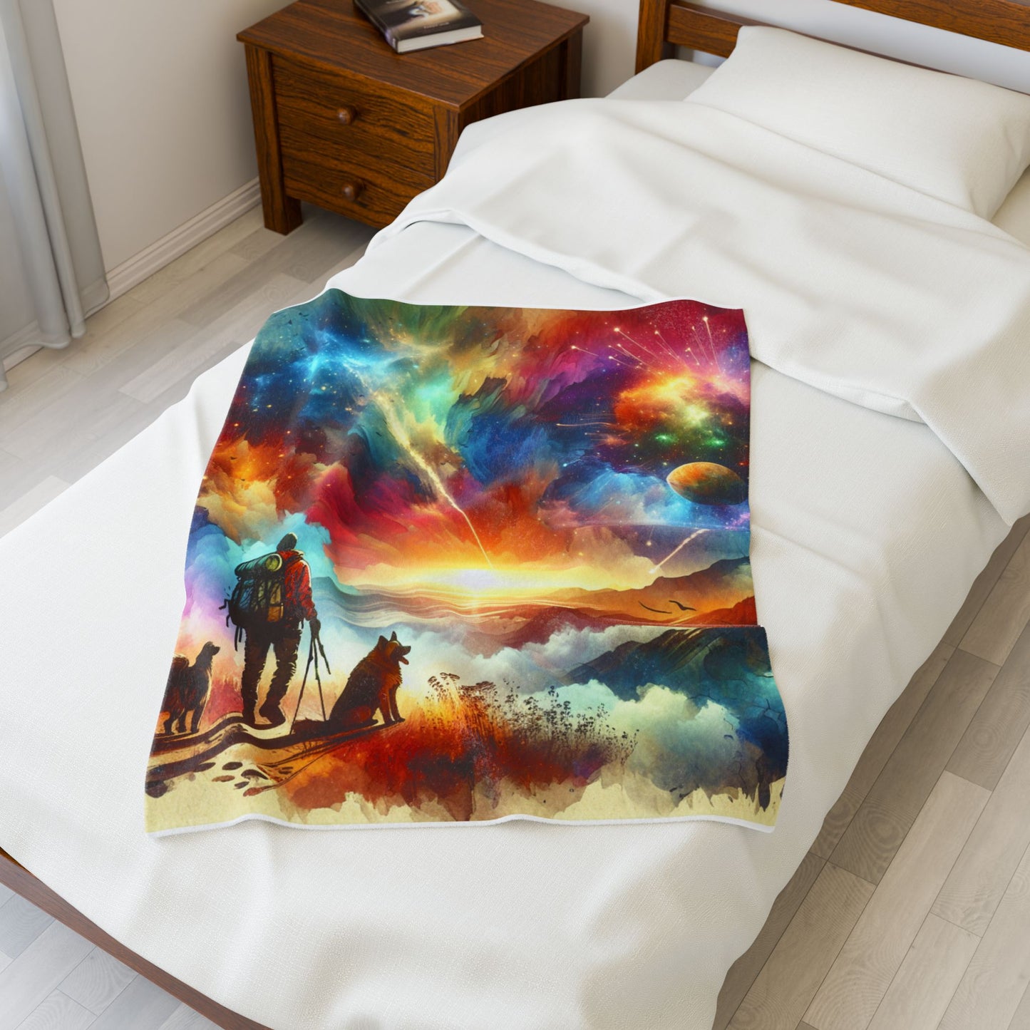 Explorer's Odyssey - Plush Blanket