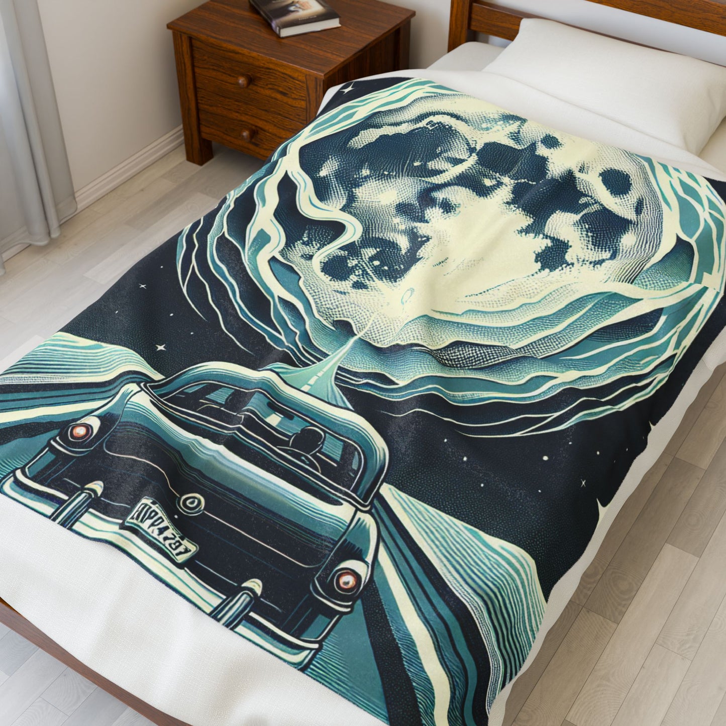 Journey to the Celestial Sphere - Plush Blanket