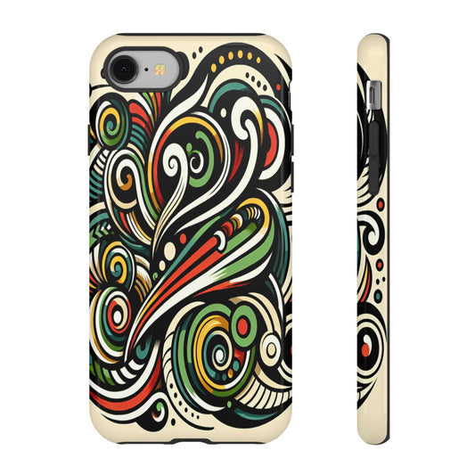 Swirling Whispers - Phone Case