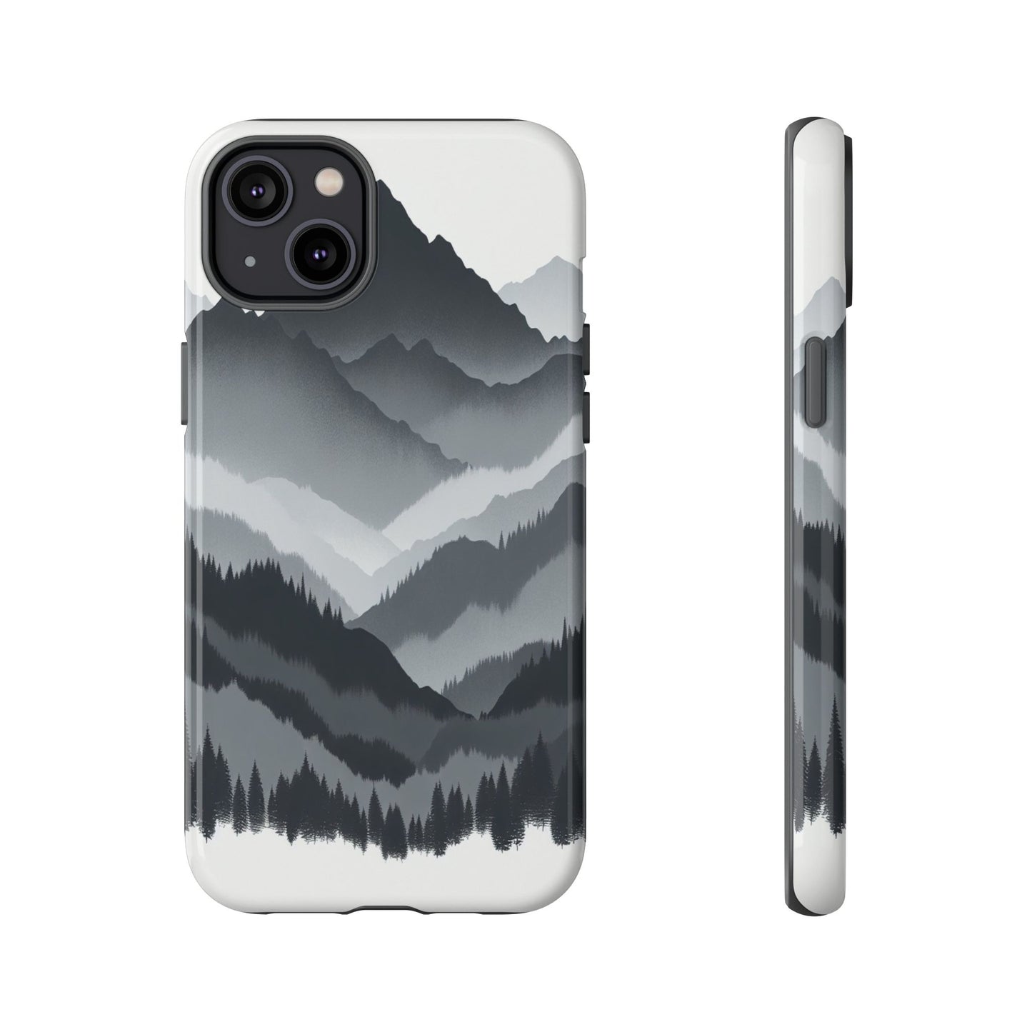 Layers of Misty Peaks - Phone Case