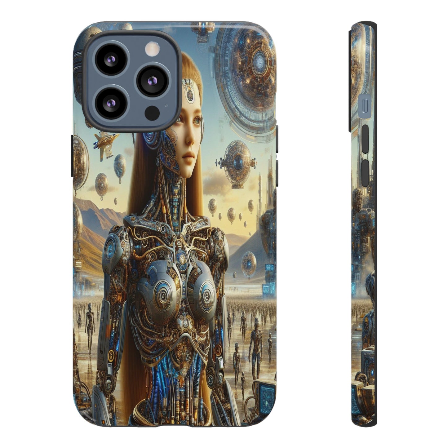 Futuristic Realm of Technology - Phone Case