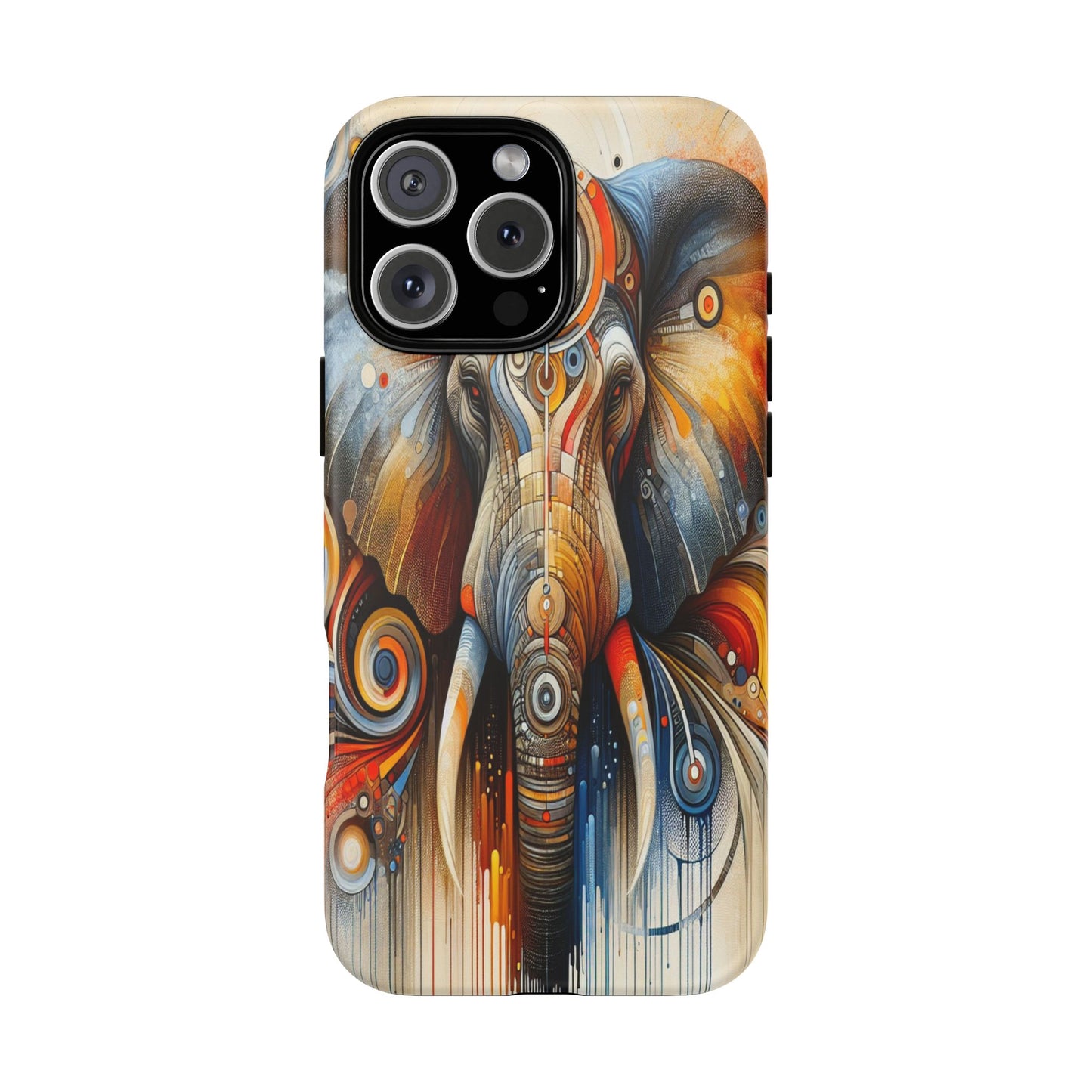 Elephant Kaleidoscope - Phone Case