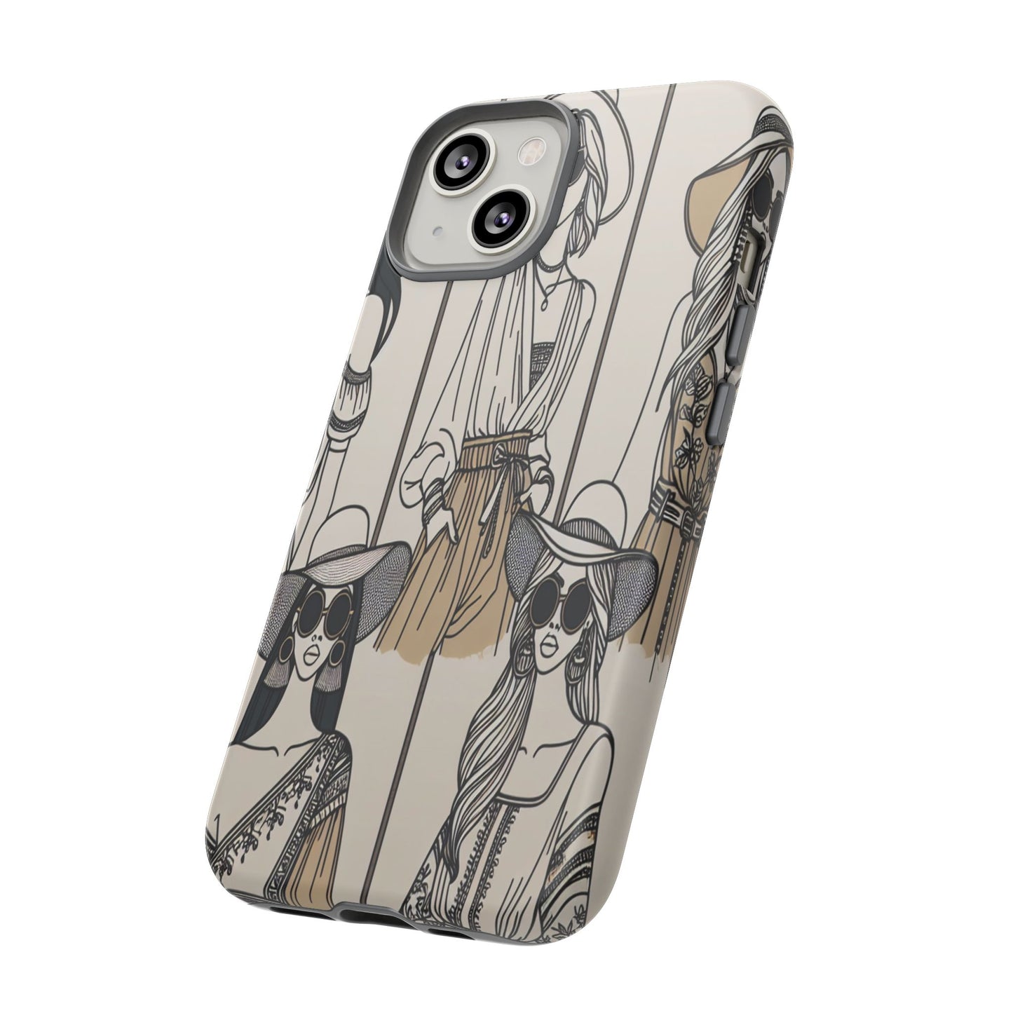 Chic Bohemian Fashion Styles - Phone Case