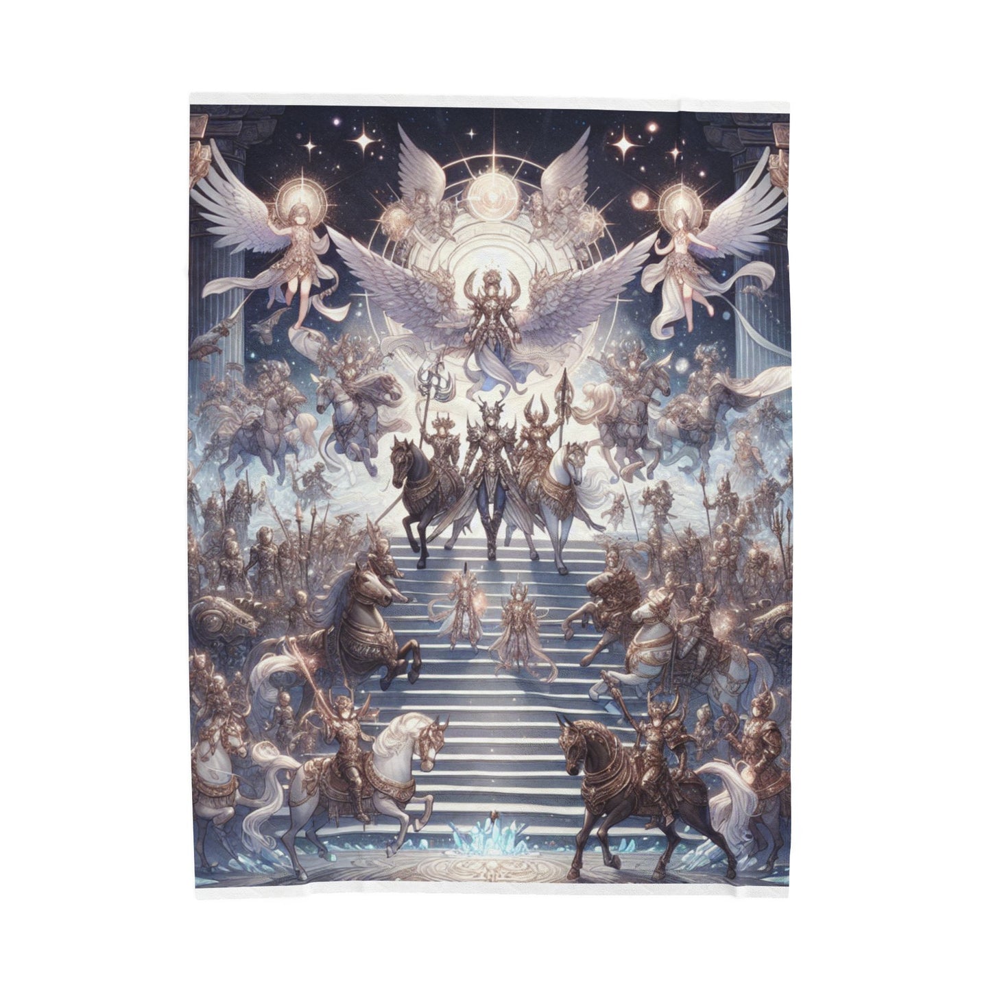 Heavenly Ascent - Plush Blanket