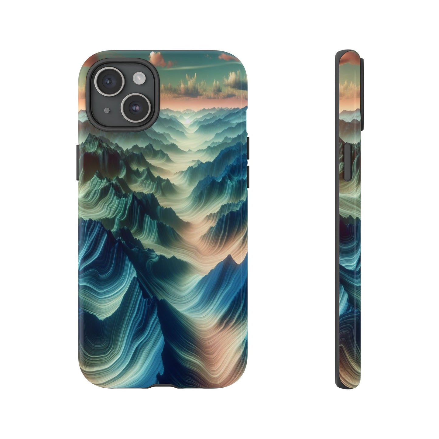 Ethereal Landscapes of Tranquility - Phone Case