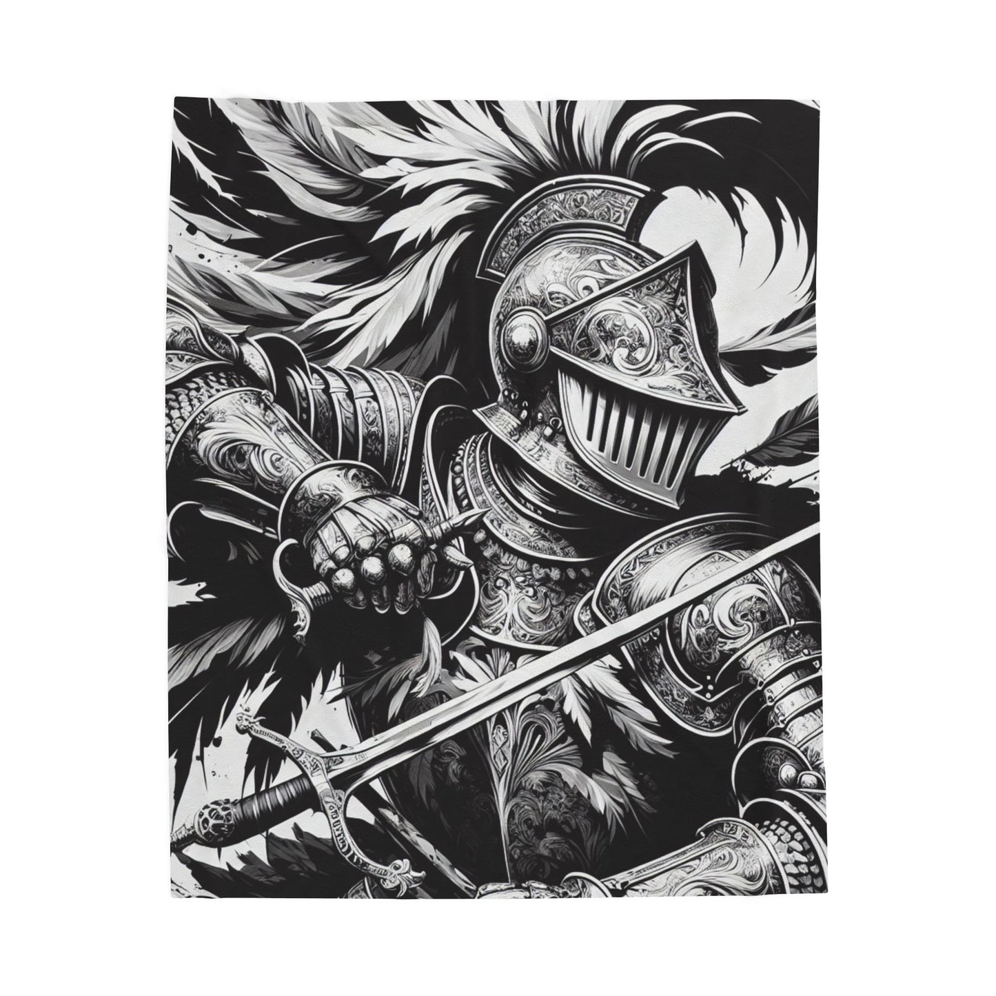 Knight of Intricacy - Plush Blanket