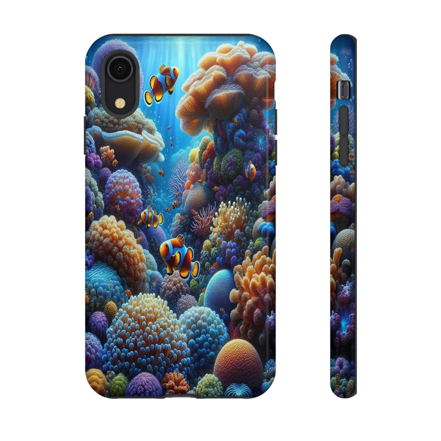Custom ProtectiveUnderwater Paradise Alive with ColorIphone Case Compatible With Iphone 16 15 14 - Phone Cover