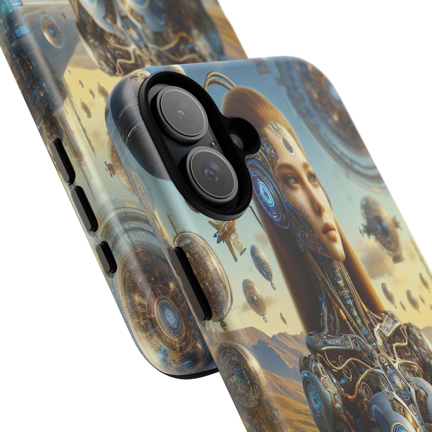 Futuristic Realm of Technology - Phone Case