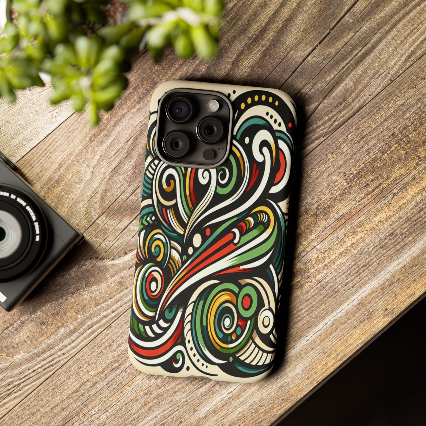 Swirling Whispers - Phone Case