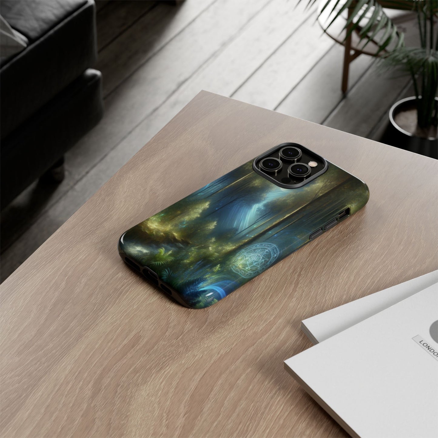 Mystical Forest Light - Phone Case