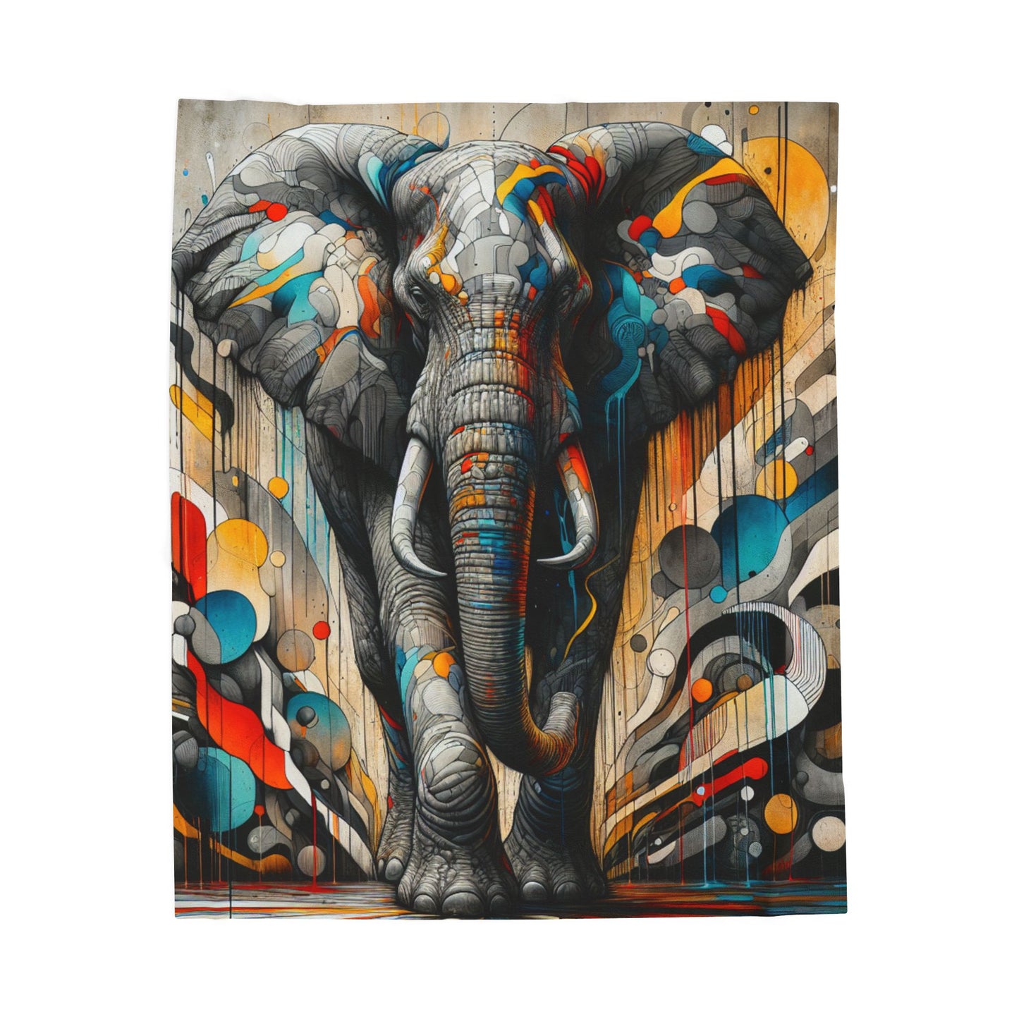 Concrete Jungle Rhapsody- Plush Blanket