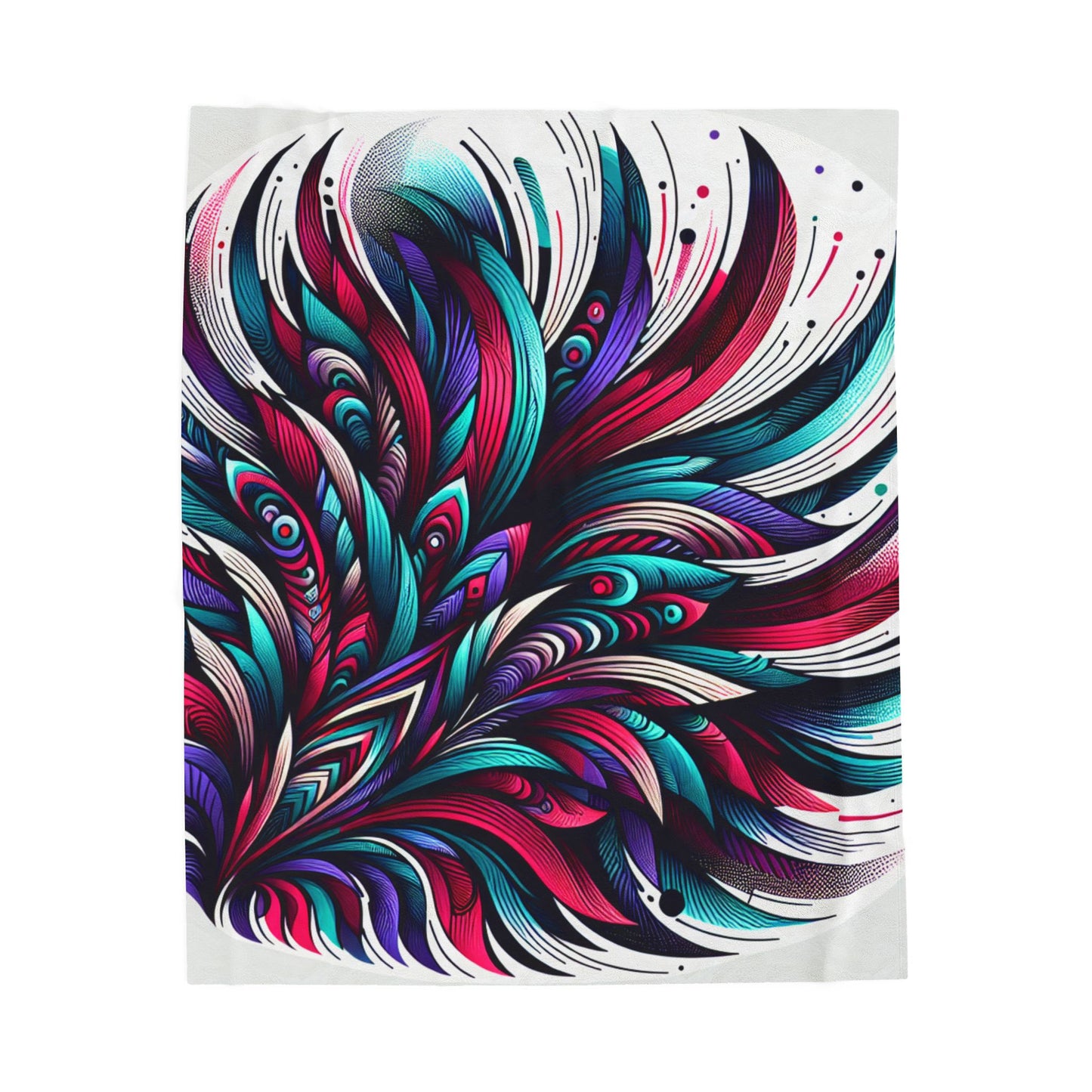 Waves of Imagination - Plush Blanket