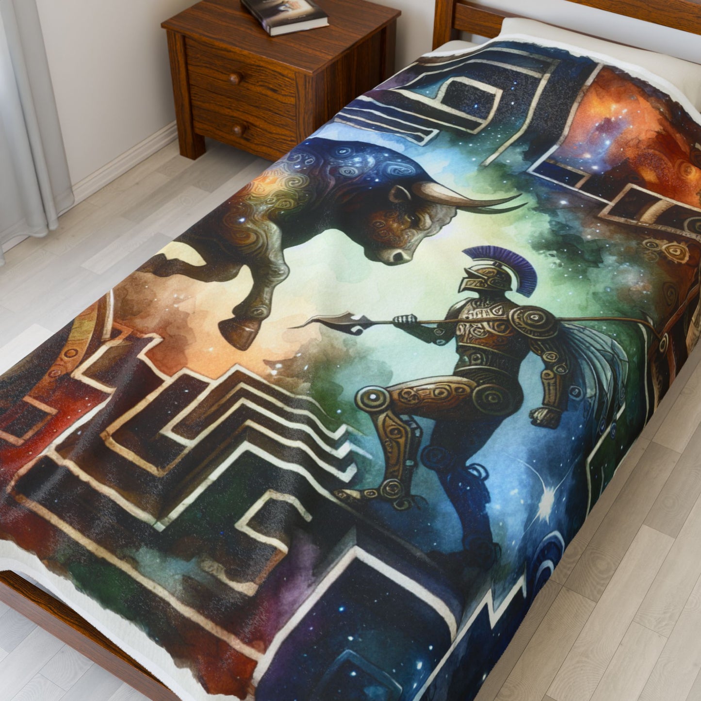 Labyrinth Encounter - Plush Blanket