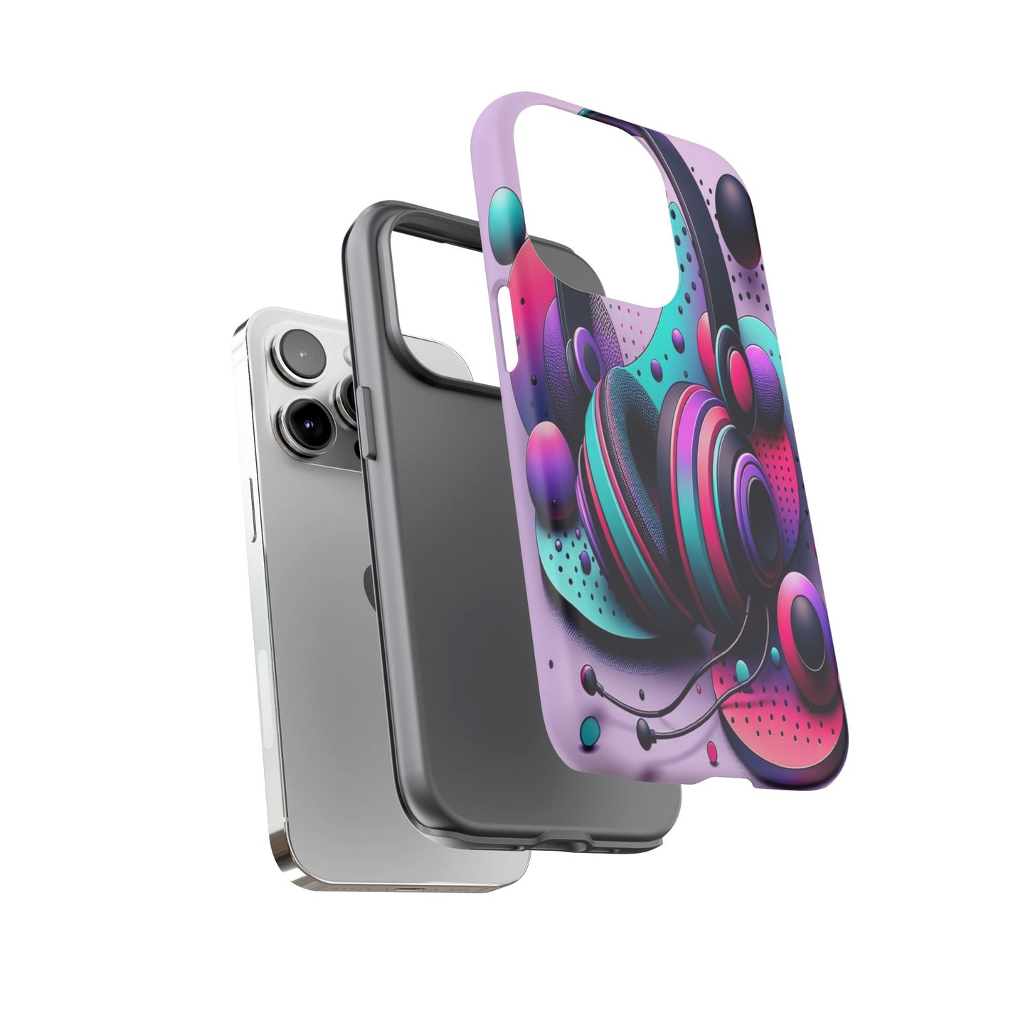 Rhythmic Echoes - Phone Case