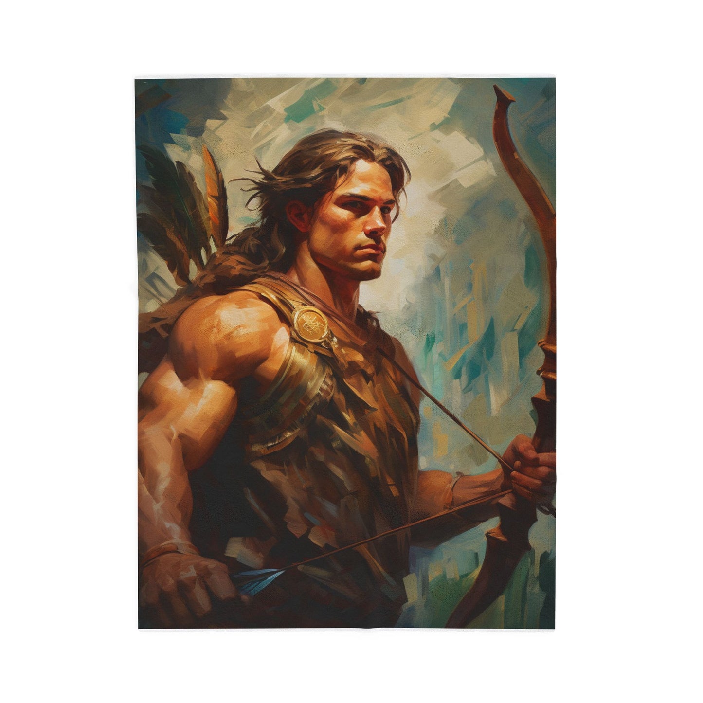 Archer in the Wilderness- Plush Blanket