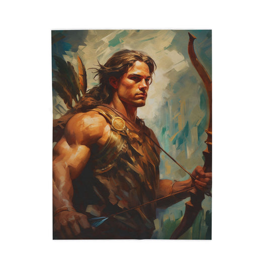 Archer in the Wilderness- Plush Blanket