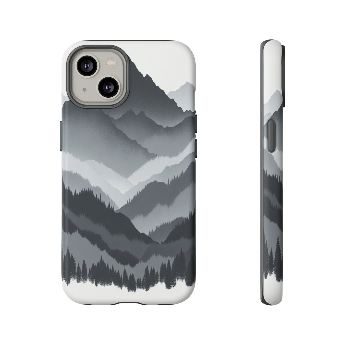 Layers of Misty Peaks - Phone Case