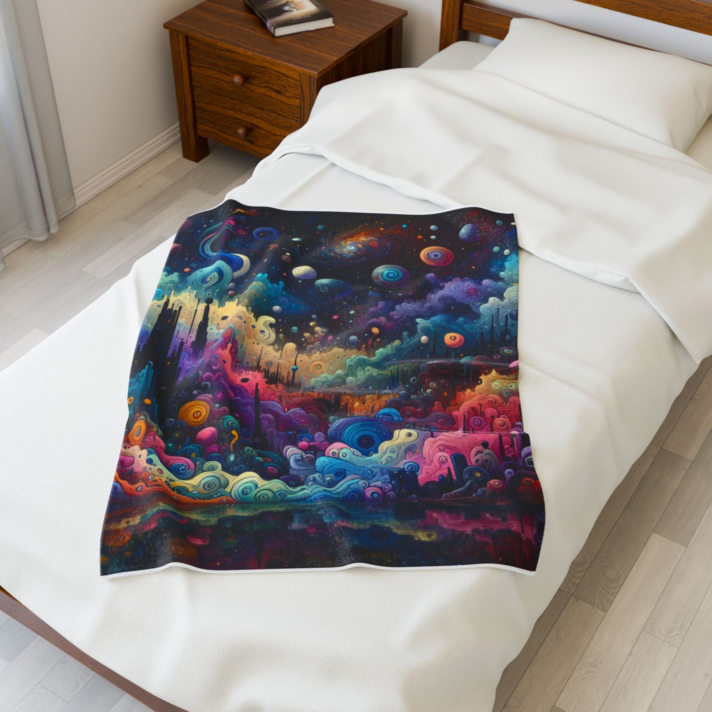 Interstellar Imagination- Plush Blanket
