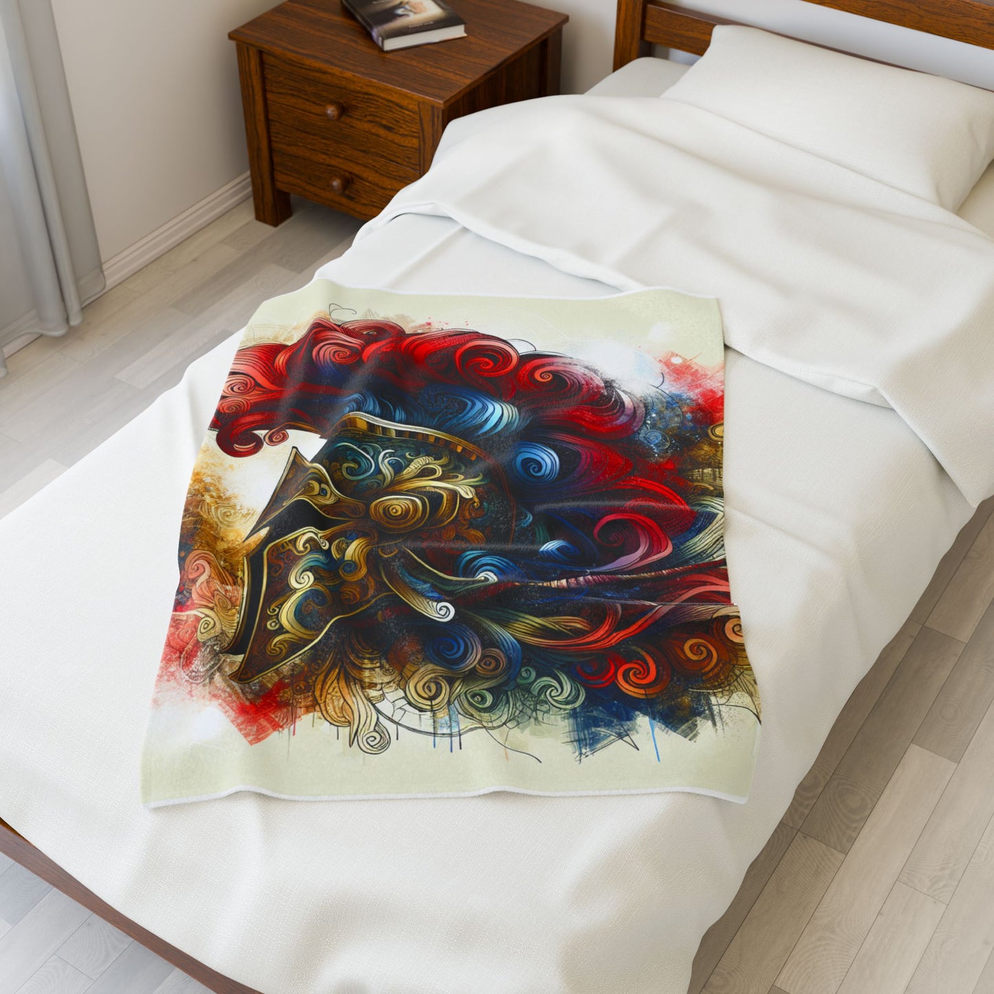 Gladiator's Aura - Plush Blanket