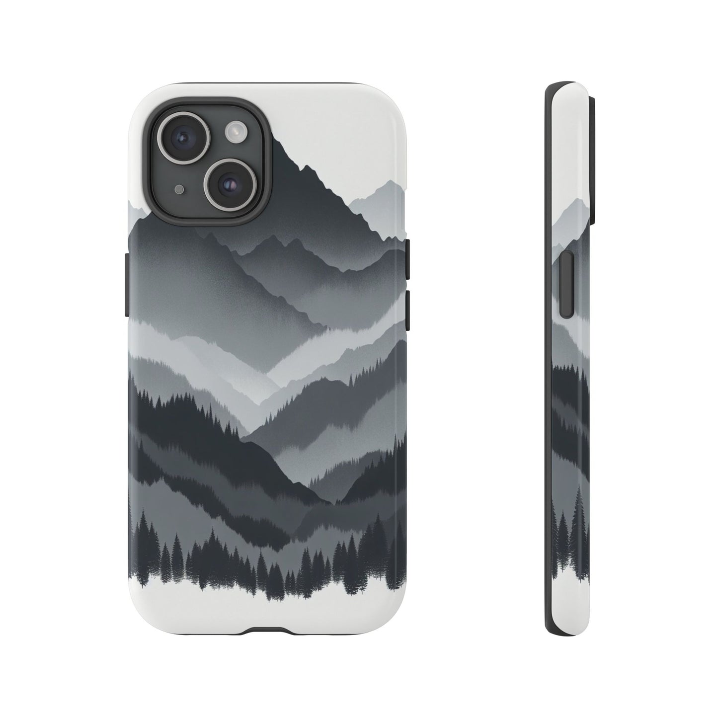 Layers of Misty Peaks - Phone Case
